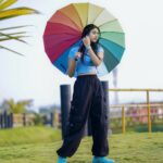 Neha Chowdary Endluri Instagram - Add colour to your life 🩵. Quote ib: manmadhudu 🤪 📸 & 🎨: @mkpassionphotography @mukeshreddy89 Team : @mukeshreddy89 @vamsireddy_111 #neha_nani #nehachowdary #swipe