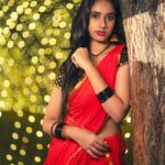 Neha Chowdary Endluri Instagram - The look in detailing ❤️ #swipe 📸 & 🎨 : @mukeshreddy89 @mkpassionphotography Makeup , hairstyling & saree draping : @priyasandeepmakeupartistry @bridalstoptirupati Thanks for the location Sandeep annaa!! @priyasandeepmakeupartistry 🔥 Team : @mukeshreddy89 @vamsireddy_111 @gangasaireddy94