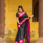Neha Chowdary Endluri Instagram - నా శ్వాస నీ కోసమే 🤍 #swipe 📸 & 🎨 : @mkpassionphotography @mukeshreddy89 Saree & blouse : @bridalstop_boutique Makeup & hairstyling: @priyasandeepmakeupartistry @bridalstoptirupati #neha_nani #nehachowdary