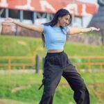 Neha Chowdary Endluri Instagram – Trending !!!! 🩵 
🎥 & 🎨 : @mukeshreddy89 
Team : @mukeshreddy89 @vamsireddy_111 

#neha_nani #reels #trending