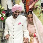 Neha Dhupia Instagram - Happy anniversary my love.. There is a god.. bas bachaa lae menu 🤣 6years-♾️