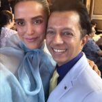 Neha Dhupia Instagram – Thank you @realbollywoodhungama for awarding me with THE MOST STYLISH MOULDBREAKING TALENT OF THE YEAR – FEMALE … 
When I was leaving home last night all dressed in my ice 🧊 blue outfit  our baby girl said “ma you look like , ELSA “ … and I smiled back and said this Elsa Wil be home soon and tuck into bed with you. ♥️
Between being a princess in my baby girls eyes and breaking moulds jus by not trying to fit into any is where the magic 🪄 happens. . . 
Be urself , caus eventually that’s all that matters. 
Thank you @realbollywoodhungama @rohitkhilnani Neeraj sir @idohungama , Suleimaan sir @suleman_mobhani , Ryan @z3_us and the entire team for working tirelessly and putting up such a great show … this award means so much. 
👗- @reik.studio 
 💄 – @sonicsmakeup 
@fouzikazi_makeupndhair 
@kapilcharaniya 📸