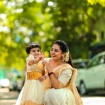 Neha Menon Instagram - வா வெண்ணிலாவே வாடாத பூவே🌼 என் வாழ்வில் மீண்டும் எனை ஈன்ற தாயே🌍 . . Pc: @sejoshphotography Wearing: @look_uniquee