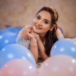 Neha Menon Instagram – Officially in my soft girl era, now and forever 🫧🪞☁️🎀
.
.
Makeup: @yv._.bridalmakeupartist 
Photography: @fifthanglestudios @canvasclubchennai 
Styling: @paviiiee_08