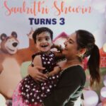 Neha Menon Instagram - And She turned 3 yesterday🤎 (22.03.2024) @saahithi_rajesh22 🤎 My heart aches watching her grow! It feels like I held her in my arms just yesterday, but She’s all grown up now and never wants to leave me alone even for a bit!🧿 Oh, how blessed I am to have her in my life! A sister, to call my own! A sister that gave me the privileges of a mother without actually being one! A sister that seeks comfort in me! A sister that wants to be loved by me and that loves me so much more🤎🧿 You’re going to be the most beautiful and kind woman anyone could ever meet! I’ll protect you, I’ll love you, I’ll take care of you my Babyyy🤎 Chichi loves you🤎🧿 . . #Saahithilovesyall#ChikkuNehu#NehahMenon#NehahRajesh