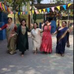 Neha Menon Instagram - And the reels journey of MAHALAKSHMI begins with LAKSHMI Co artists 🥰🥰🥰