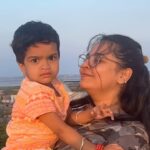 Neha Menon Instagram - You get to be a Mom and a Sister at the same time🥺🧿🫂 Chichi's Chikku vaavae😘😘 @saahithi_rajesh22