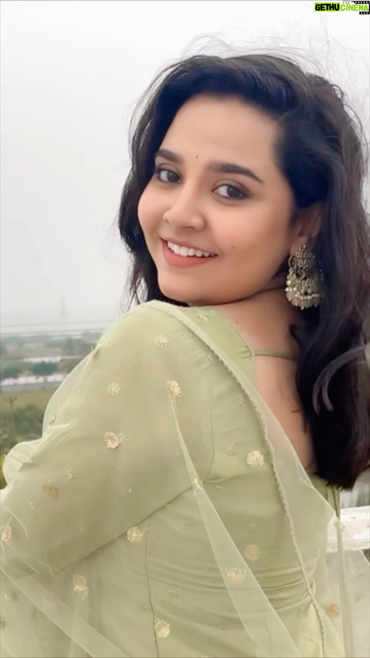 Neha Menon Instagram - Wearing this prettiest suit from @_gina_couture 🪔