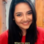 Neha Menon Instagram – Share it with him 🤍