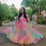 Neha Menon Instagram - Just adding some colours to your feed💖 Outfit: @look_uniquee