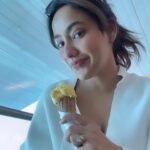 Neha Sharma Instagram - Just me and my mango sorbet 💛