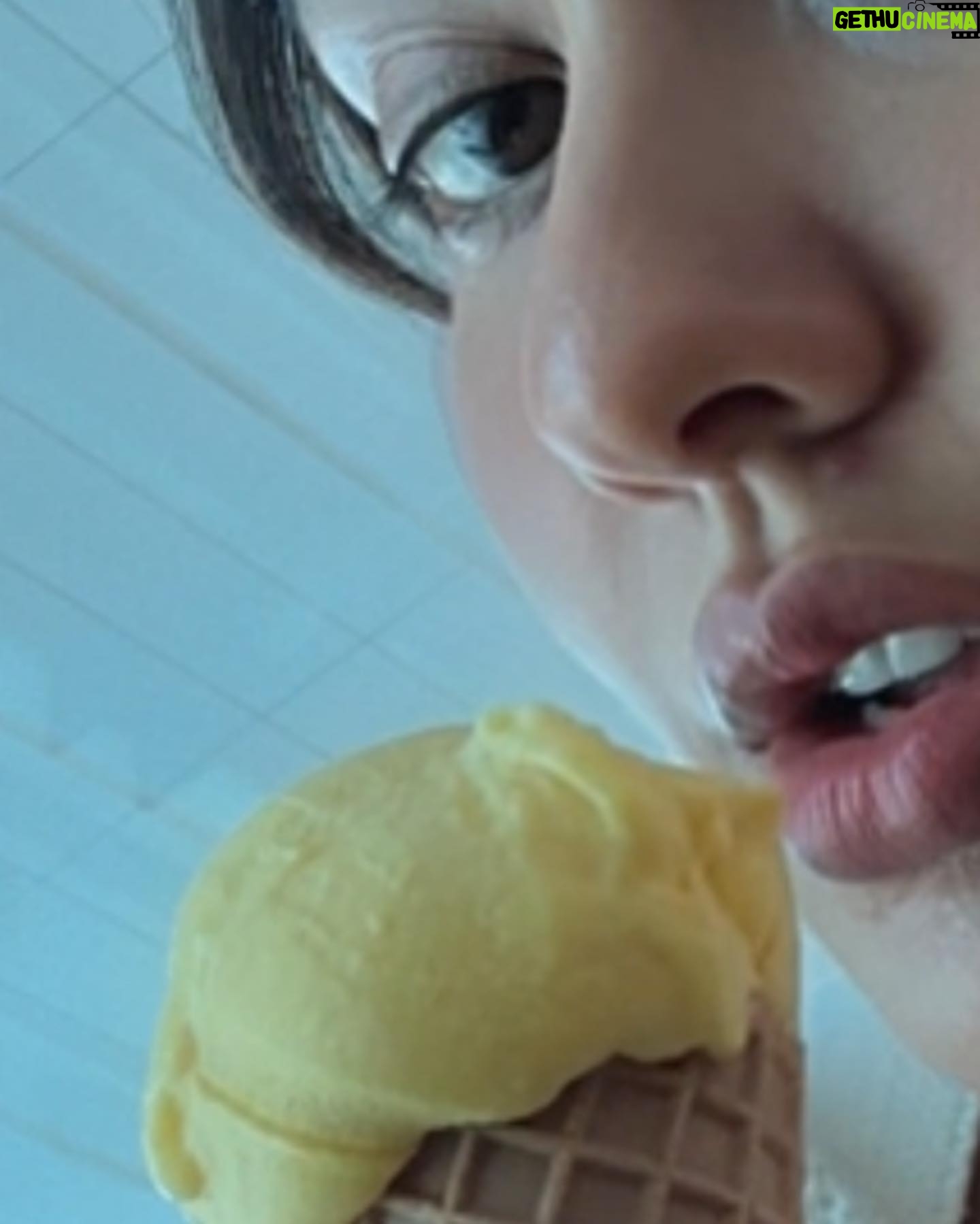 Neha Sharma Instagram - Just me and my mango sorbet 💛
