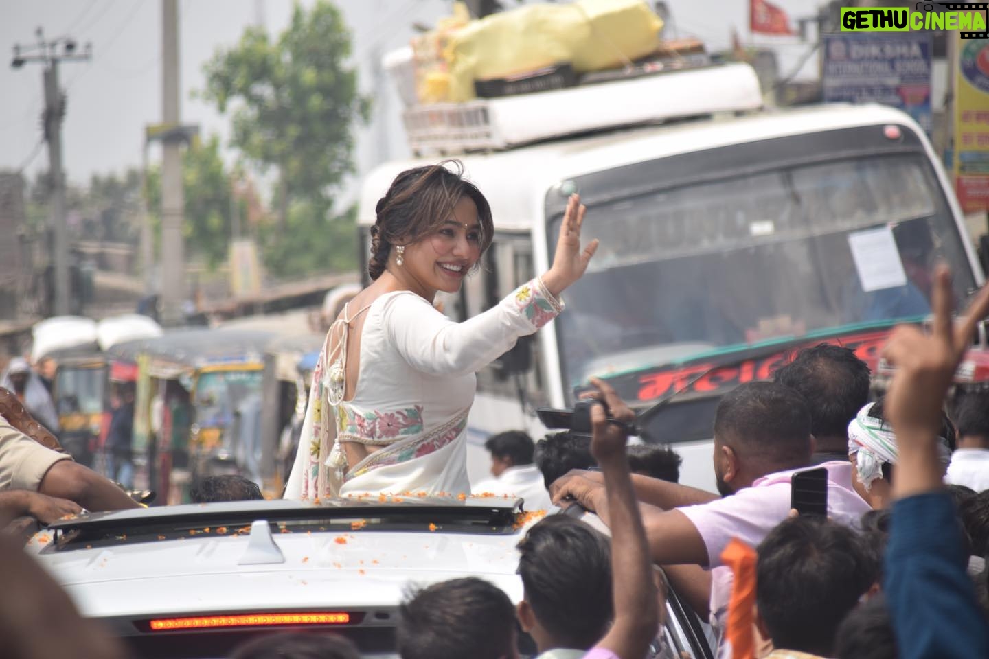 Neha Sharma Instagram - Thank you for all the love ❤️ #forevergrateful #proudbihari #bhagalpur