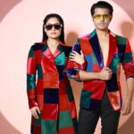 Neil Bhatt Instagram – Whole spectrum of LOVE ❤️ 

Wearing- @_umangmehta 
Shot by- @a.rrajaniphotographer 

#aishwaryasharma #neilbhatt #neilkiaish #colours #love #vibrant
