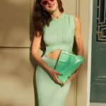 Nesrin Cavadzade Instagram - @fendi 💚