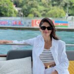 Nesrin Cavadzade Instagram – cruising with sister 🇦🇿