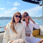 Nesrin Cavadzade Instagram – cruising with sister 🇦🇿