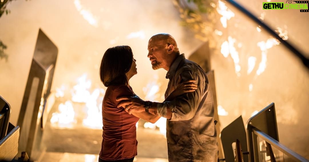 Neve Campbell - 13K Likes - Shooting on Skyscraper has been intense and amazing. Dwayne Johnson such a bright star and fantastic human being. First class crew and cast. This has been an incredible ride. Can’t wait to share this film with you all.