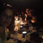 Neve Campbell Instagram – Amazing food, wonderful friends, a beautiful night in the countryside. I start two movies next week. This is the quiet before a wonderful storm and I’m so grateful for these moments. #summertime-fun