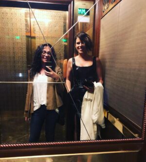 Neve Campbell Instagram - Excited to be in Toronto for @tiff_net.  We’re off to the premiere of @castleinthegroundfilm. #tiff