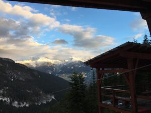 Neve Campbell Instagram - Final week of shooting in Vancouver. Had a couple of days off so took a girls weekend away in Whistler. Zip lining in BC. No joke! Incredible views and just a little bit terrifying. Lean into life!