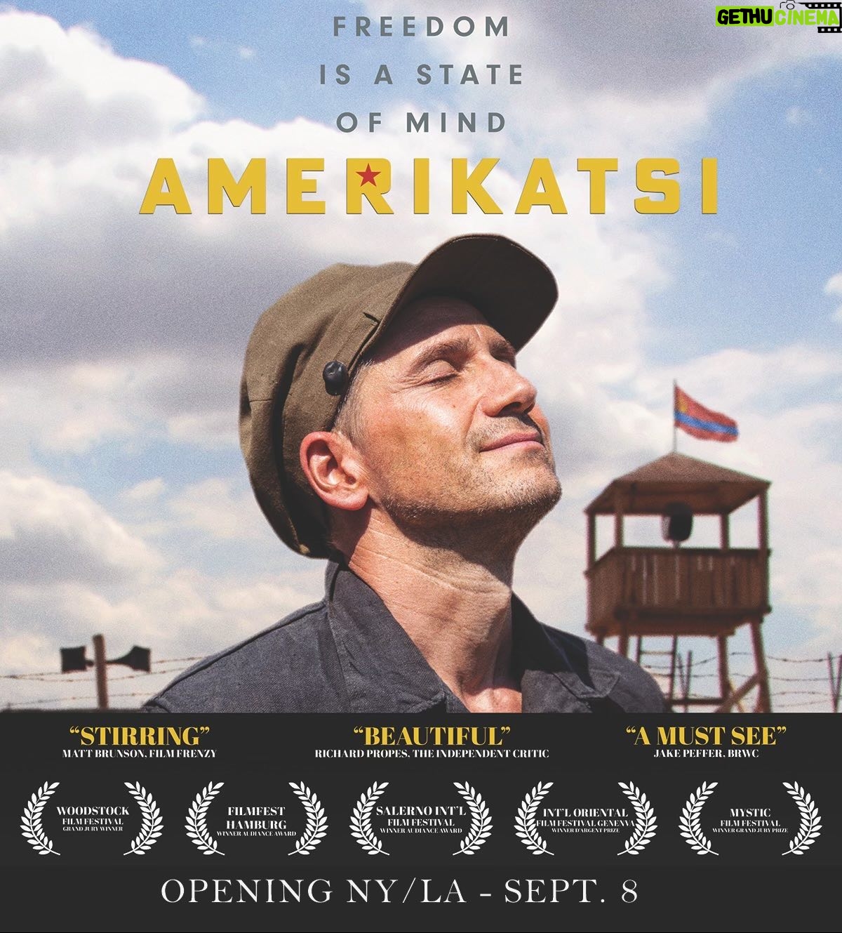 Neve Campbell - 8.2K Likes - My dear old friend and co-star @michaelgoorjian has made this beautiful and important film. This is a true example of what independent film should be. Please go see it and follow @amerikatsi_movie