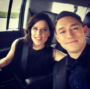 Neve Campbell Instagram - Headed to the Emmy's with my man. Excited to celebrate House of Cards nomination. Proud to be a part of it. Looking forward to running into old friends and new. #emmys2017 #houseofcards