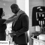 Neve Campbell Instagram – Having such an incredible time working with @therock . What a talent. What an amazingly positive and inspiring guy….. oh and not to mention a wicked sense of humor #Repost @therock
・・・
Calm before the chaos.

Strong WEEK 1 of shooting our hostage action thriller #Skyscraper. 
Thank you to my immensely talented co-star @NeveCampbell for her commitment to anchoring our family with emotional strength before life as we know it, changes a half a mile in the sky. 
Week 1 down. Anchoring characters in. 
#CalmBeforeTheChaos #HalfAMileUp #SKYSCRAPER SUMMER 2018