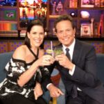 Neve Campbell Instagram – At Watch What Happens Live with my buddy Scott Wolf. So excited!!! @bravowwhl @bravoandy @iamscottwolf