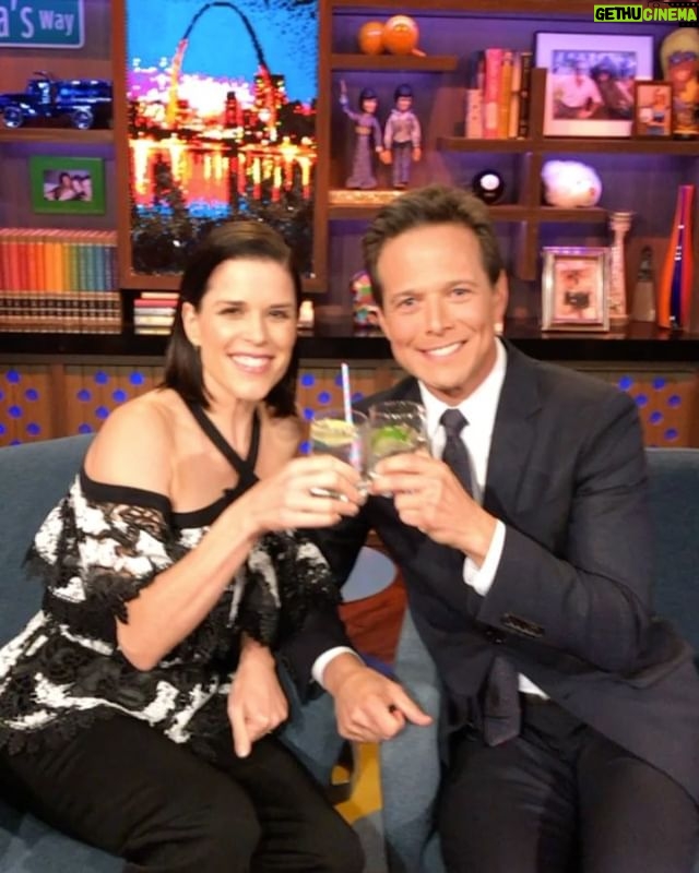 Neve Campbell - 11.3K Likes - At Watch What Happens Live with my buddy Scott Wolf. So excited!!! @bravowwhl @bravoandy @iamscottwolf