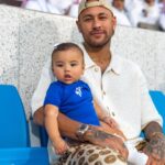 Neymar Jr Instagram - Primeiro jogo da Mavie e o Papai já saiu campeão 👏🏽😂