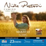 Niña Pastori Instagram - México!! Qué ganas tenía de daros esta noticia: nos vemos el 13 de Marzo 👏🏻🍀 🎟️ Mañana tendréis la #PreventaCitibanamex y el miércoles 24 salen a la venta! Qué ganas de veros y estar allí!! Viva México!! Os quiero 💜🇲🇽 @seitrack @seitrackes @seitrackus @ocesa @citibanamex @sonymusicspain @sonymusicmexico #CaminoGira2024