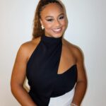 Nia Sioux Instagram - It was such a pleasure presenting at the College Television Awards last night. Thank you so much to the @televisionacad for having me. I absolutely love what the Television Academy Foundation is doing for college students who aspire to be professionals in the entertainment industry. I truly had the best evening 🖤