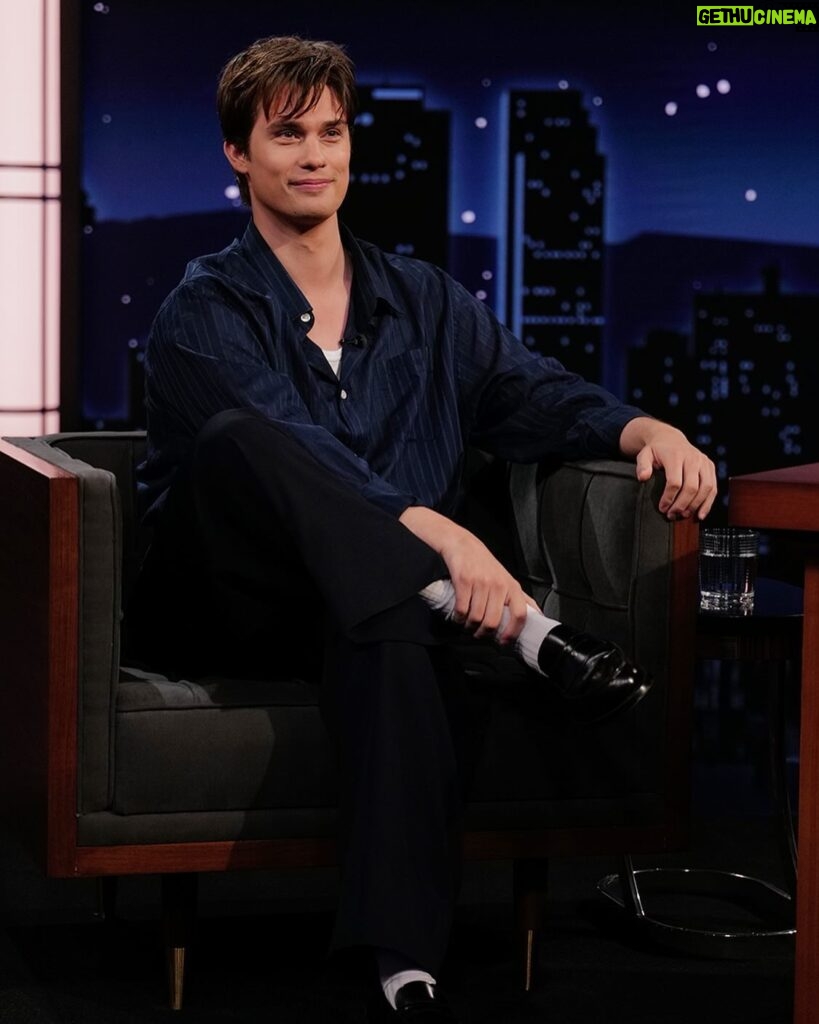 Nicholas Galitzine Instagram - Thanks for having me @jimmykimmellive if you need me I’ll be at the Acropolis