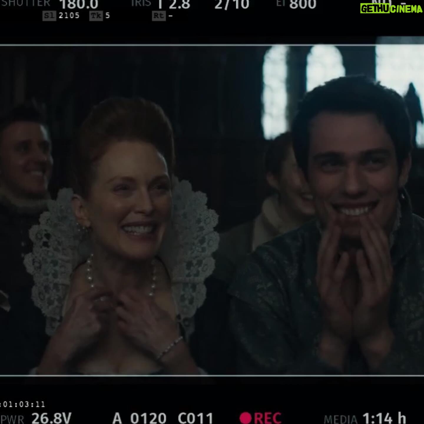 Nicholas Galitzine Instagram - Mary & George is out in the US today so here’s some photos of me and my mates saying silly things in silly costumes @starz