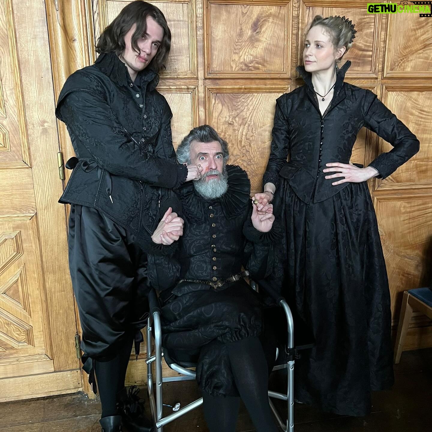 Nicholas Galitzine Instagram - Mary & George is out in the US today so here’s some photos of me and my mates saying silly things in silly costumes @starz