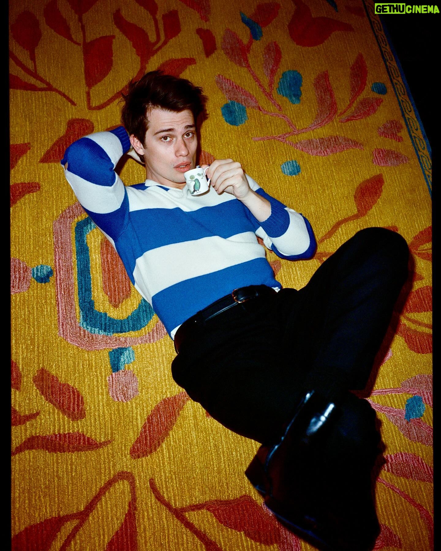 Nicholas Galitzine Instagram - My piece with the @nytimes is out now - thanks Alexis Soloski for coming in a lil NY walk and talk with me and @luisa_opalesky for the shoot