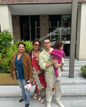 Nick Jonas Instagram - Happy Mother’s Day to all the mothers and mother figures out there. I am so lucky to have been raised by such an incredible mother… and to now be married to the most amazing mom ever. You are so full of love and thoughtfulness with our daughter @priyankachopra you are such an inspiration in every way. And special shout out to the world’s greatest mother in law. So blessed. MM and I love the three of you so much.