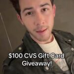 Nick Jonas Instagram - $100 CVS Gift Card Giveaway! 🍿 Rob’s is rolling out in CVS stores across the nation. To celebrate, we are giving away ten $100 gift cards to ten lucky winners in the comments!! To Enter: 1. Like this post 2. Comment & tag a friend on this post 3. Like the most recent video on @robspopcorn Tik Tok 4. Follow @robspopcorn on Tik Tok and Instagram *Giveaway ends 5/15 at 11:59 EST. Winners will be selected from the comments and notified via DM. Open to US residents only. To enter must be 18 years or older. This giveaway is not directly sponsored, endorsed or affiliated with Instagram or CVS. Winners will receive a DM from @robspopcorn only.