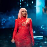 Nicki Minaj Instagram - I loved every single thing about #GagCityMinneapolis ♥️ Thank you for allowing me to experience that, MINNESOTA ☺️😘 Until next time 💋 Dress by @valdrinsahiti Shoes by @dolcegabbana