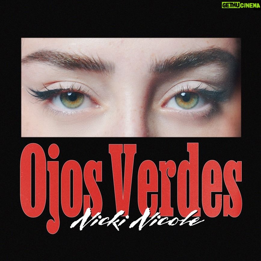Nicki Nicole Instagram - buenos días 🌹❤️ Ojos Verdes ya está fueraaaa 🎶🌹🙂↔️
