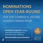 Nicky Hilton Instagram - Nominations are now open for the 2025 Hilton Humanitarian Prize. 🏆 The #HiltonPrize is the world’s largest annual humanitarian award presented to a nonprofit organization judged to have made extraordinary contributions toward alleviating human suffering. Learn more about the #HiltonPrize and how to nominate an organization on the @hiltonfoundation website at hiltonfoundation.org/nominations.