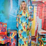 Nicky Hilton Instagram - Draped in Basquiat's genius 👑