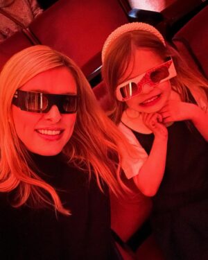 Nicky Hilton Instagram - The most New Yorkiest birthday for my little Teddy. Started the night at The Rockettes at Radio City Music Hall. 👯🎼 Followed by a visit to the Rockefeller Christmas tree 🎄. Window hopping on 5th Avenue and dinner at Serendipity’s. Perfect classic NYC. 🗽❤️🥰