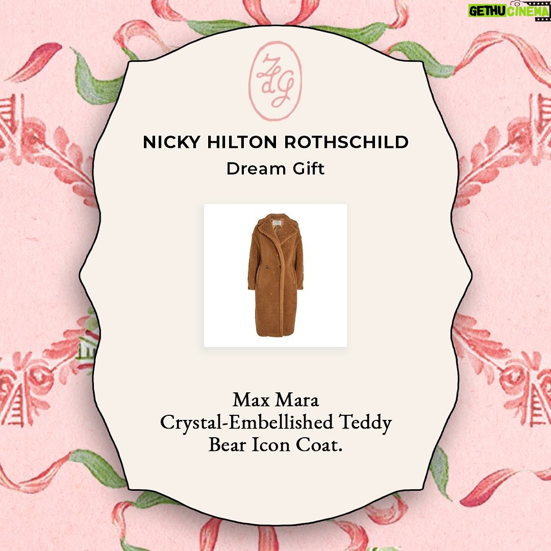 Nicky Hilton Instagram - βTis the season! πππ Iβm sharing some of my holiday favorites with my dear friend @zoedegivenchy of @zdgofficial. Have you started your holiday shopping yet?