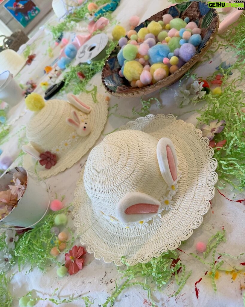 Nicky Hilton Instagram - Easter essentials 🐇🪺🐣💜🍬