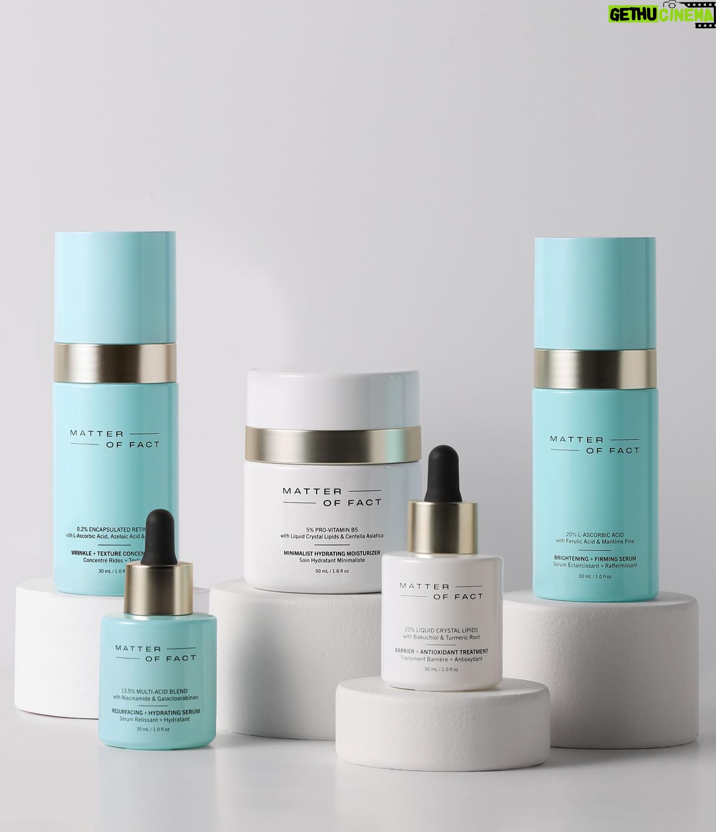 Nicky Hilton Instagram - My absolute skincare favorites @MatterofFact. 🩵 Now available exclusively @Sephora.