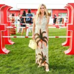 Nicky Hilton Instagram - Summer's grand finale calls for the summeriest dress in my closet. Thank you for the beautiful night @Hermes. 🐎🧡🧲