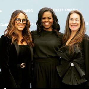 Nicole Ari Parker Instagram - So grateful to live in the same time as you...that my children have witnessed your Grace and Strength and Majesty.
The world has become a better place with you in it. Today and everyday we celebrate you.
🎊🎉Happy Birthday🎉🎊 to the Mighty Magnificent @MichelleObama  #GOAT.
Thank u to my girl #collegeBestie #NYU @karafeifer for the best Christmas present ever. 💛 #Becoming