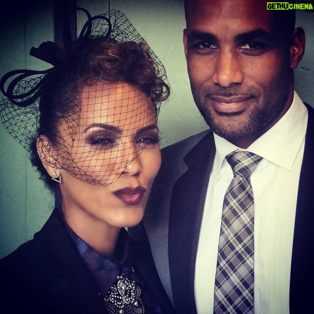 Nicole Ari Parker Instagram - About to SERVE it up as judges for #BestInDragShow @BestInDragShow Orpheum Theater #Hollywood #AidsAwareness #GoodTimes #GoodPeople #GoodCause Face beat by @makeupbyastrid